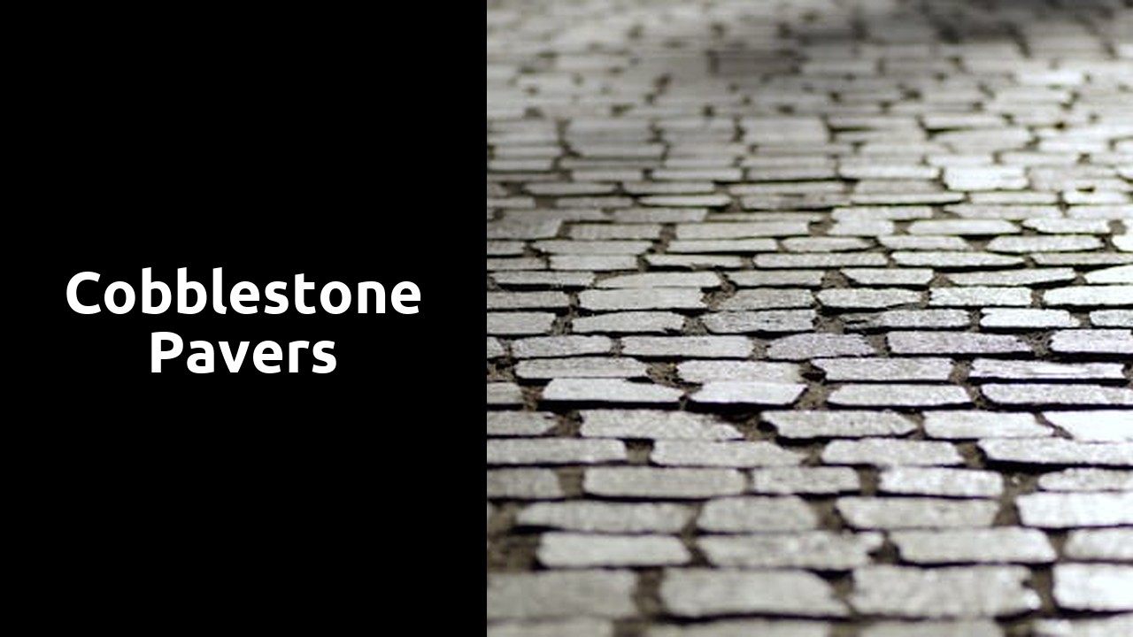 cobblestone pavers