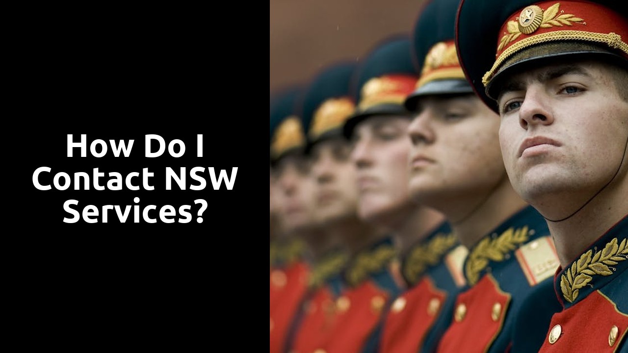 How do I contact NSW services?