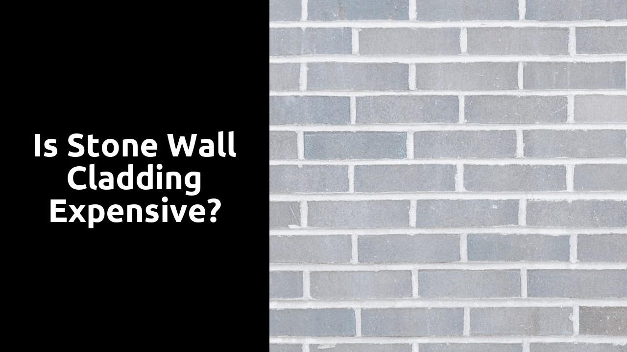 Is stone wall cladding expensive?